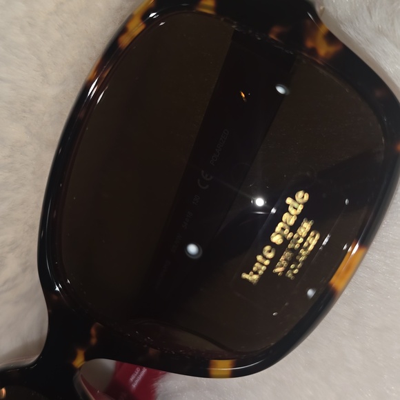 Kate Spade ANNORA/P/S SOU HAVANA PINK 54/18/130 Women's Sunglasses polarized - Picture 12 of 14